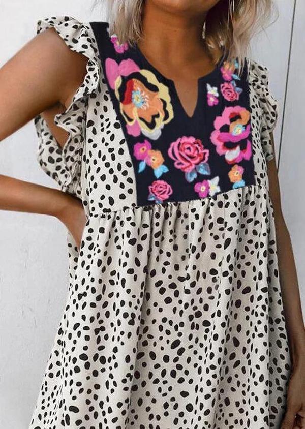 Wild Child Spotted Dress