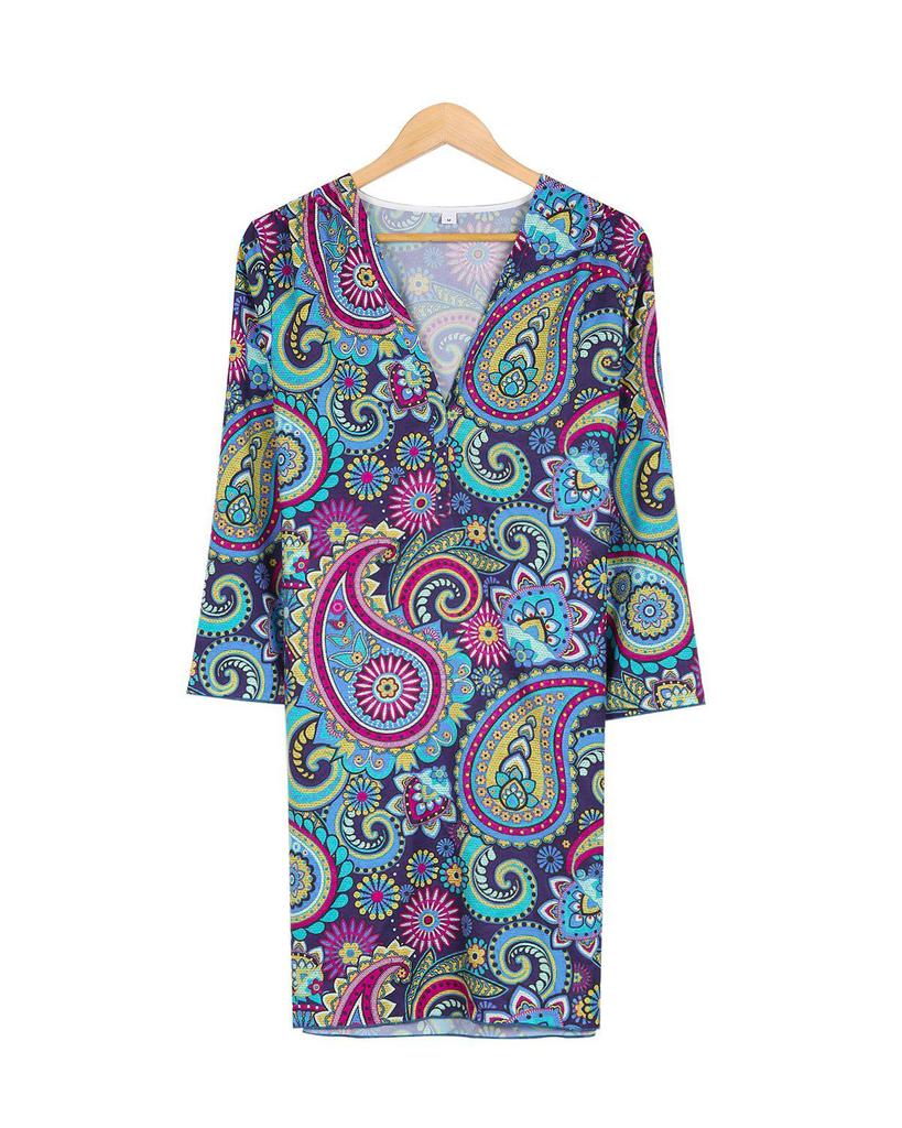 Groovy Girl Paisley Print Dress