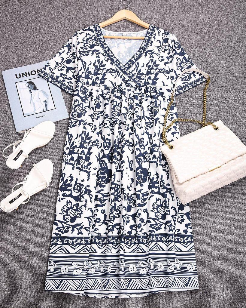 Better to Best Printed Dress