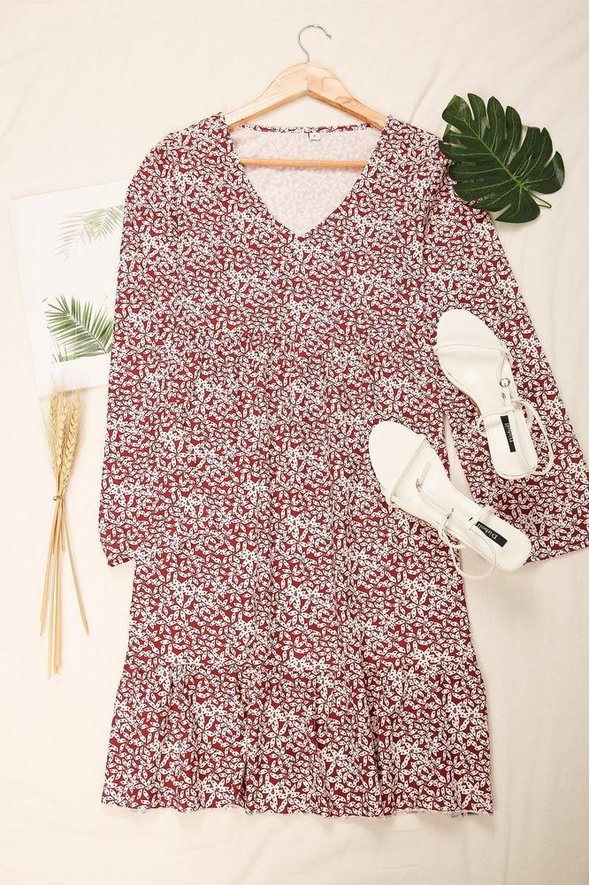 Precious Moments Printed Mini Dress