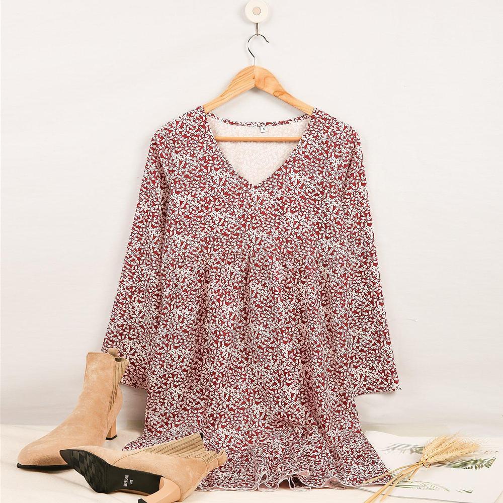 Precious Moments Printed Mini Dress