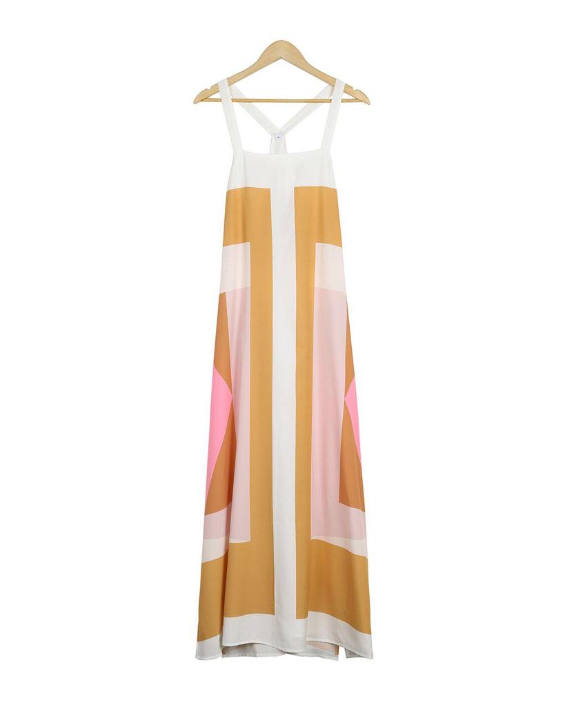 Poolside Glamour Maxi Dress