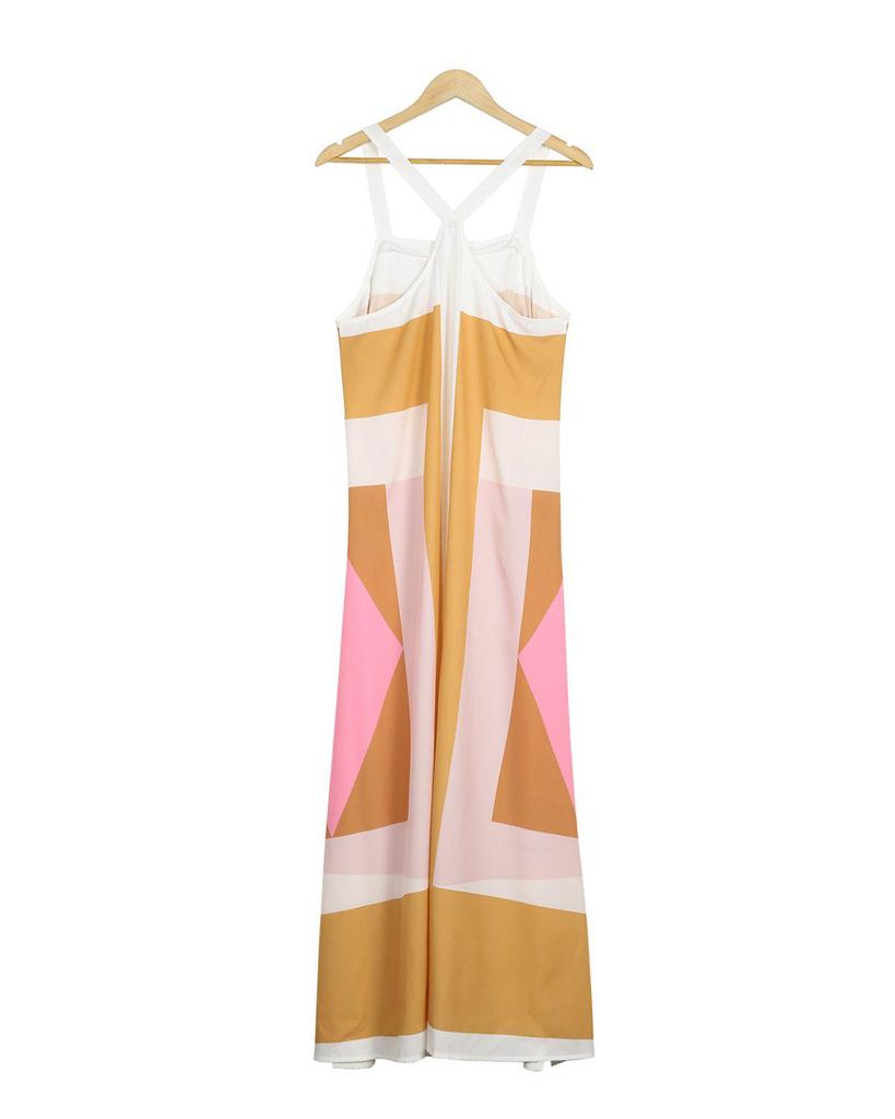 Poolside Glamour Maxi Dress