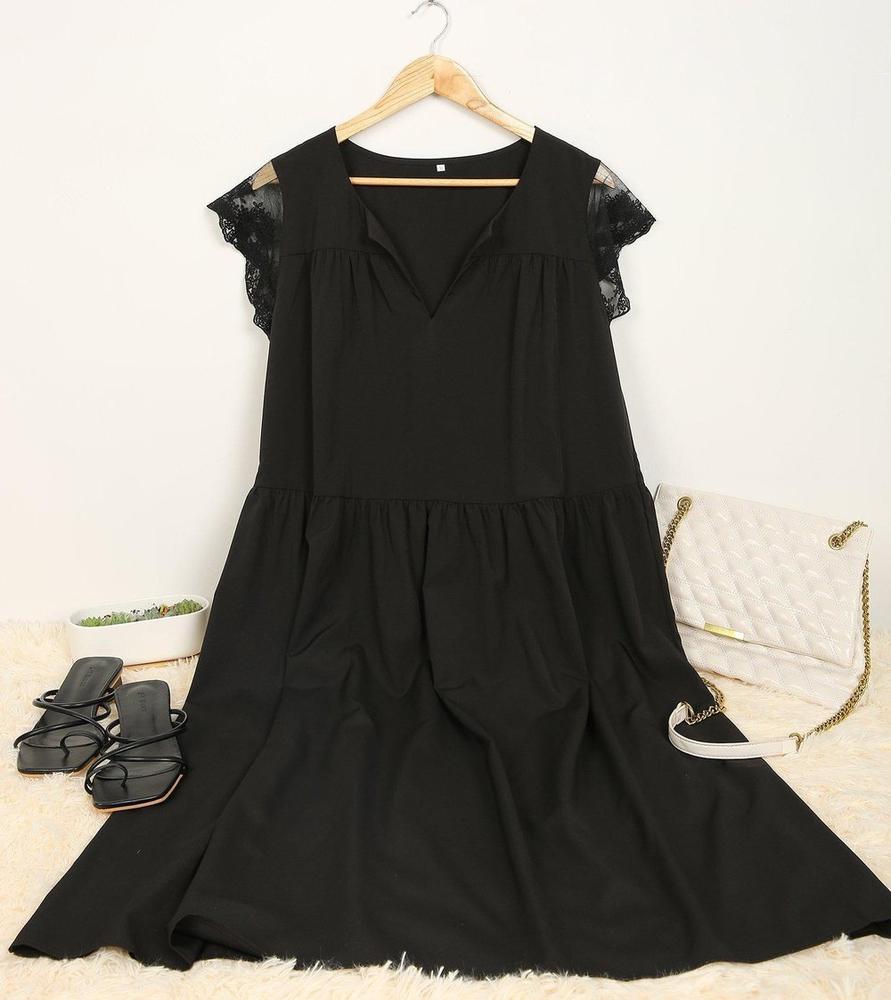 Let’s Go Out Black Dress