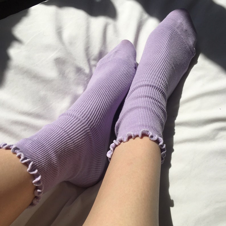 Frill Cotton Women's Socks