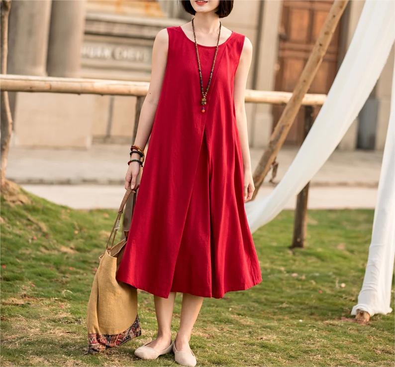 Summer Linen Dress