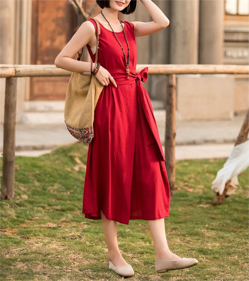 Summer Linen Dress