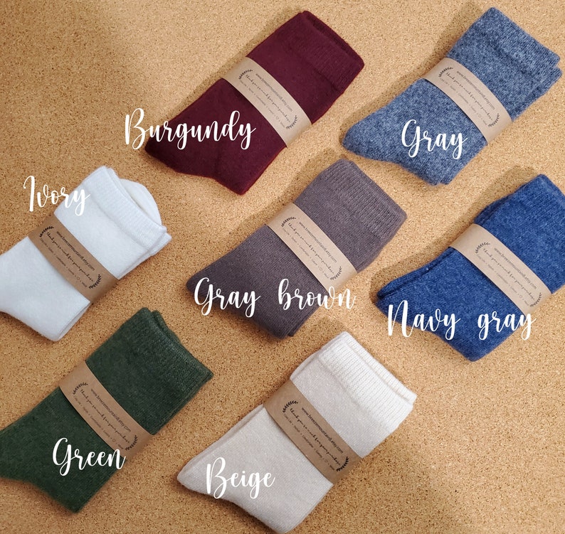 Cozy Cashmere Socks| Premium Warm Wool Socks