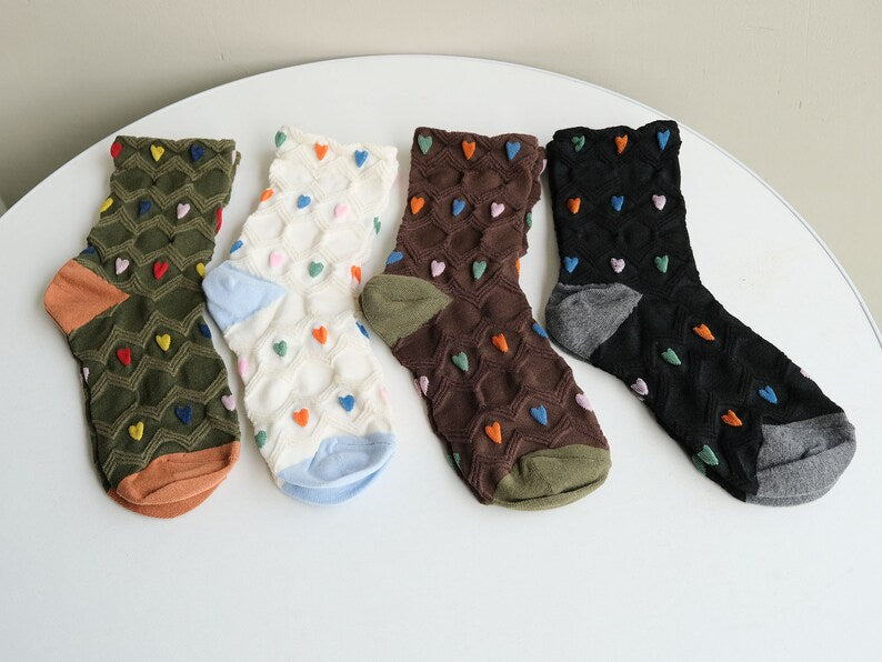 Vintage women's socks, personalised socks